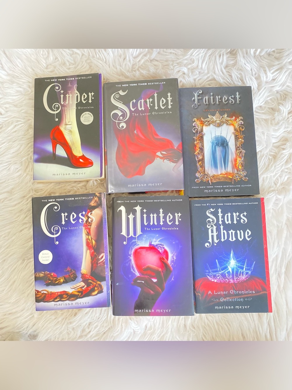 Lunar Chronicles Complete Series Set
